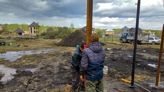 Заказать монтаж винтовых свай в Полевской - цена под ключ с доставкой от 1832 шт
